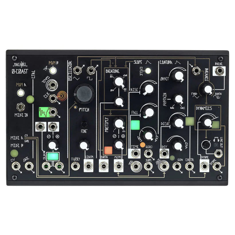 Make Noise 0-COAST + 2 Erica Synths cable set
