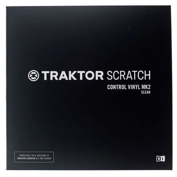 Native Instruments TRAKTOR SCRATCH CONTROL VINYL MK2 CLEAR