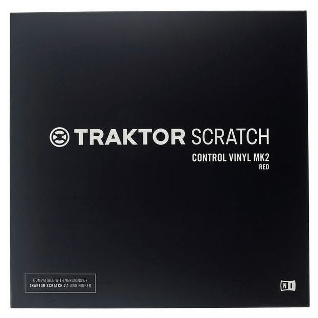 Native Instruments TRAKTOR SCRATCH CONTROL VINYL MK2 RED