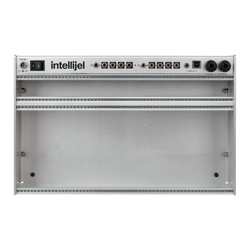 Intellijel Palette 4U x 62HP Silver powered case