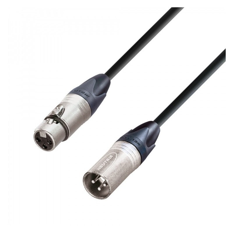 Adam Hall Cables K5 MMF 0150 - Microphone Cable Neutrik XLR female to XLR male 1.5 m