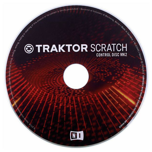 Native Instruments TRAKTOR SCRATCH CONTROL CD MK2