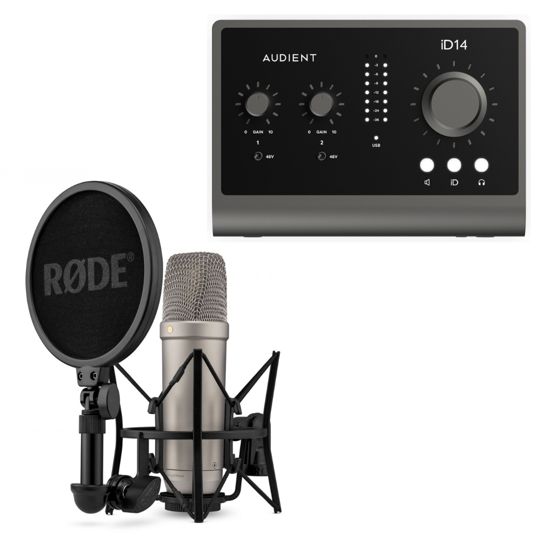 AUDIENT iD14 MKII + RODE NT1 5th Gen