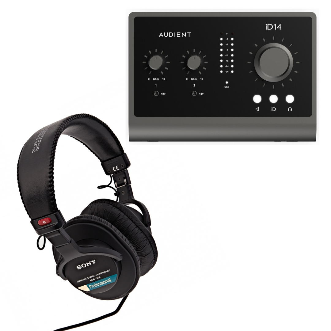 AUDIENT iD14 MKII + SONY MDR-7506