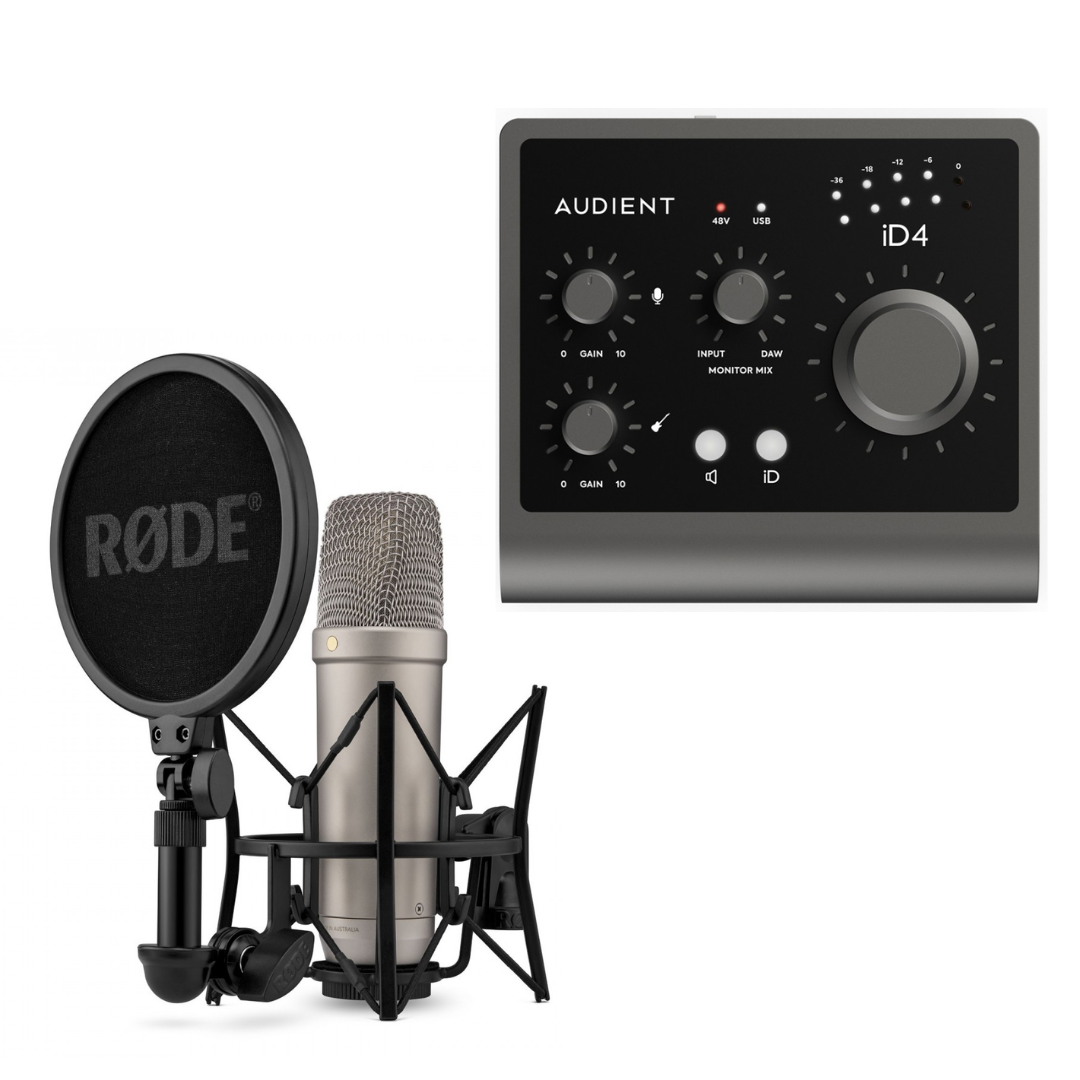 AUDIENT iD4 MKII + RODE NT1 5th Gen