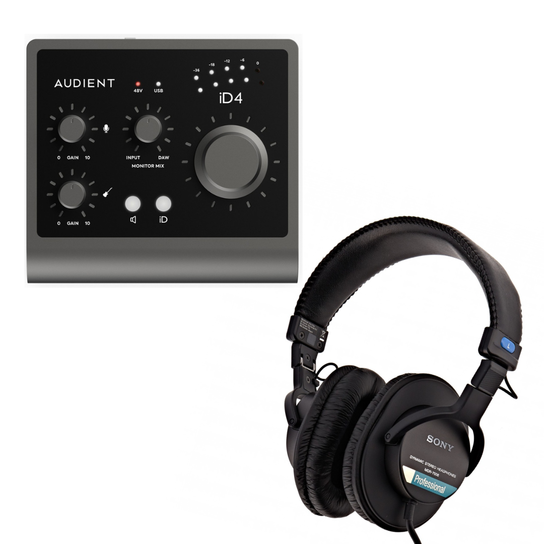 AUDIENT iD4 MKII + SONY MDR-7506