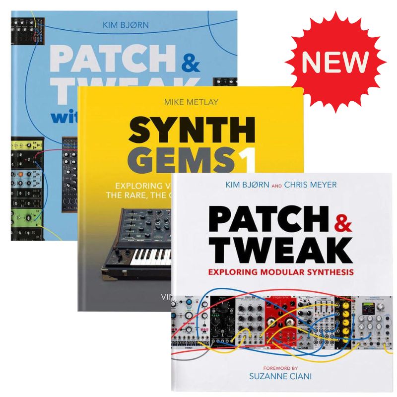BJOOKS PATCH & TWEAK with Moog + Exploring Modular Synthesis + SYNTH GEMS 1