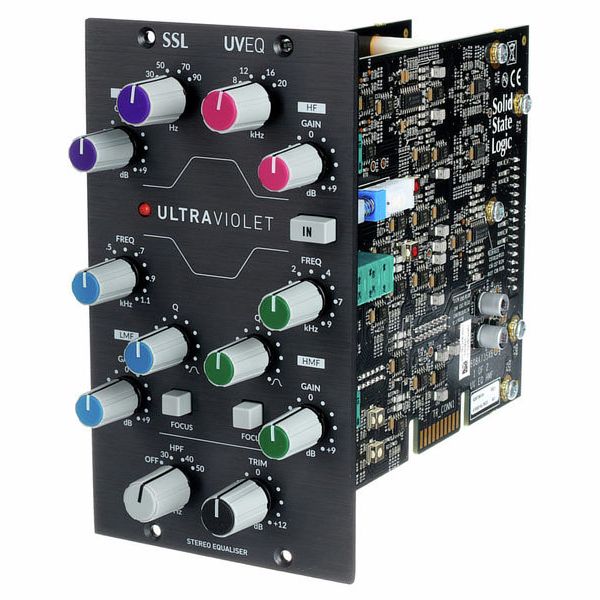 SSL 500 Series Ultraviolet Stereo EQ